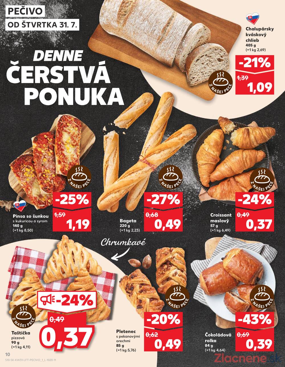 Leták Kaufland - Kaufland 31.7. - 6.8. - Kaufland Bratislava - Petržalka - strana 10