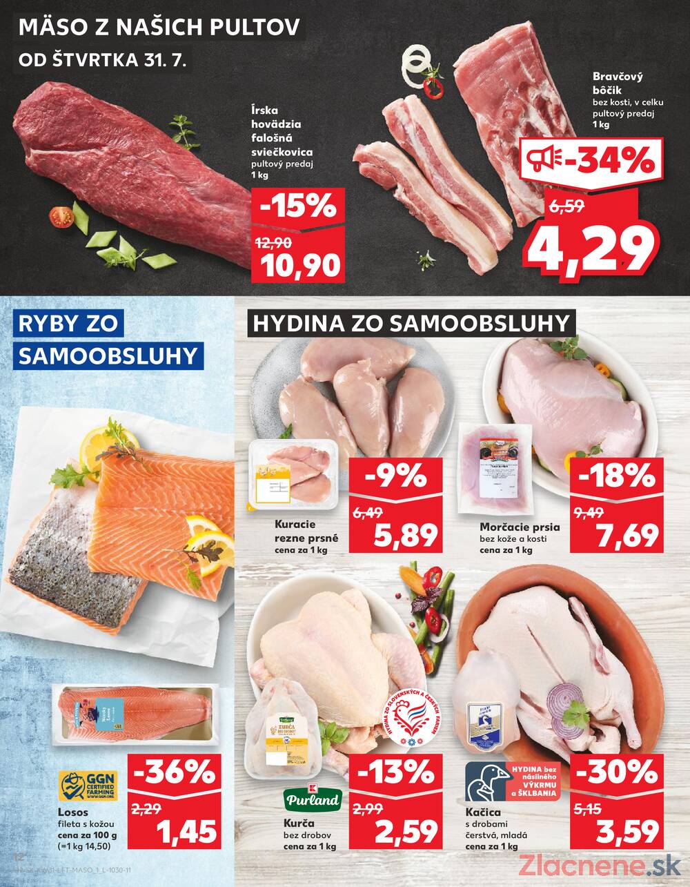 Leták Kaufland - Kaufland 31.7. - 6.8. - Kaufland Bratislava - Petržalka - strana 12