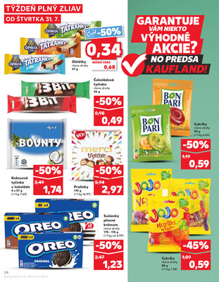 Kaufland 31.7. - 6.8. - Kaufland Bratislava - Rača