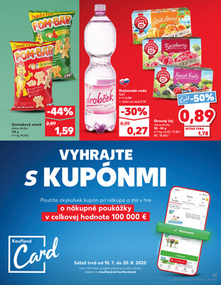 Kaufland 31.7. - 6.8. - Kaufland Bratislava - Rača