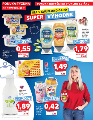 Kaufland 31.7. - 6.8. - Kaufland Bratislava - Rača
