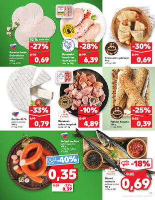 Kaufland 31.7. - 6.8. - Kaufland Bratislava - Rača