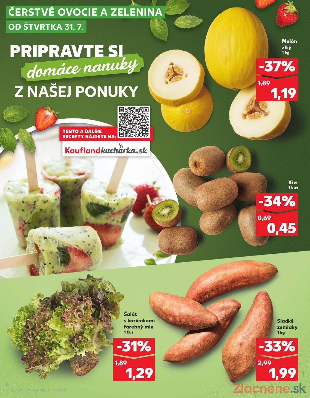Leták Kaufland - Kaufland 31.7. - 6.8. - Kaufland  Bratislava - Zahorska Bystrica - strana 6