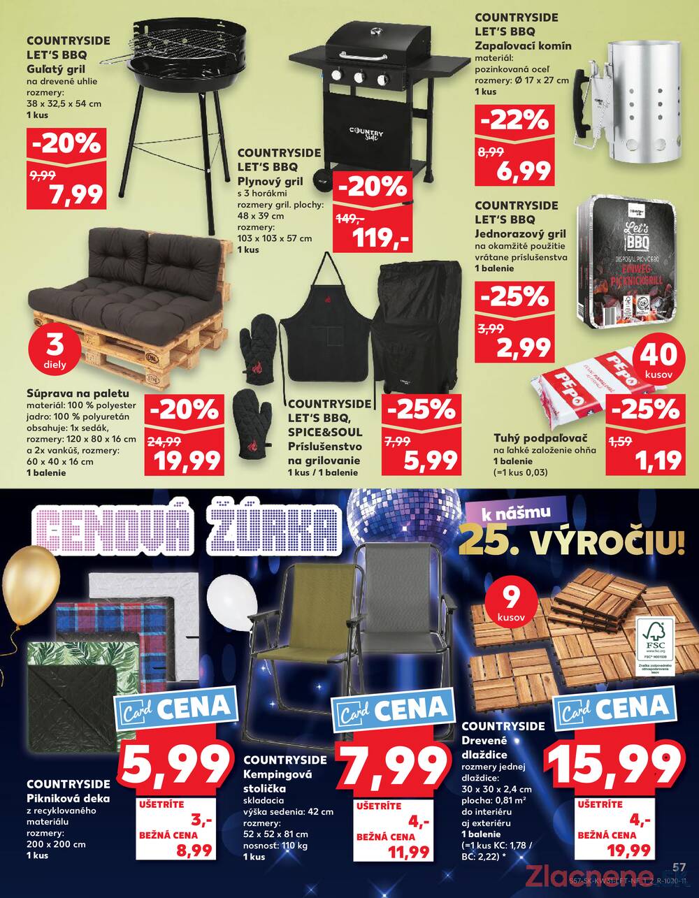 Leták Kaufland - Kaufland 31.7. - 6.8. - Kaufland Nitra - Čermáň - strana 57