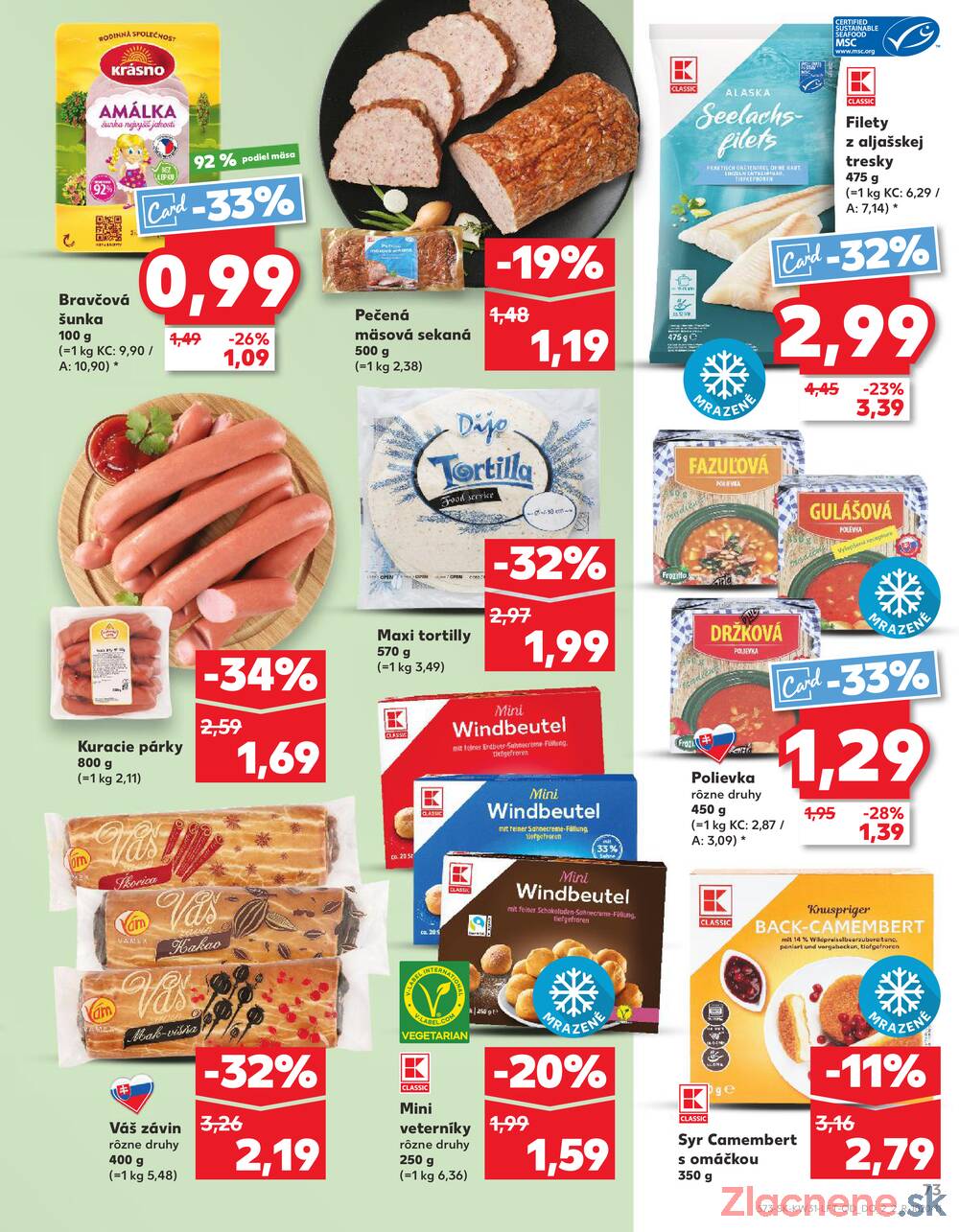 Leták Kaufland - Kaufland 31.7. - 6.8. - Kaufland Nitra - Čermáň - strana 73