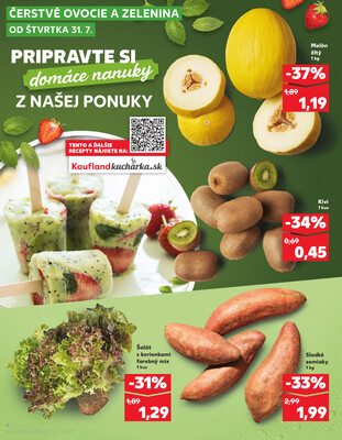Kaufland 31.7. - 6.8. - Kaufland Trnava - Nová ul.