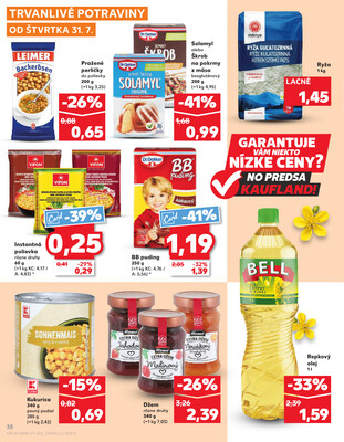Kaufland 31.7. - 6.8. - Kaufland Trnava - Nová ul.