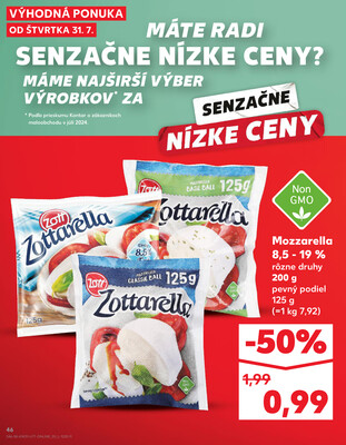 Kaufland 31.7. - 6.8. - Kaufland Trnava - Nová ul.