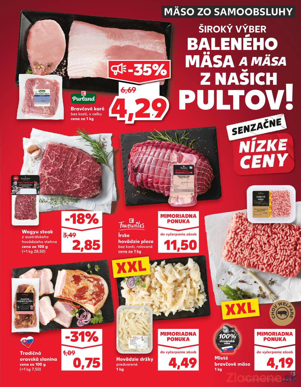 Leták Kaufland - Kaufland 31.7. - 6.8. - Kaufland Prešov - Sekčov  - strana 13