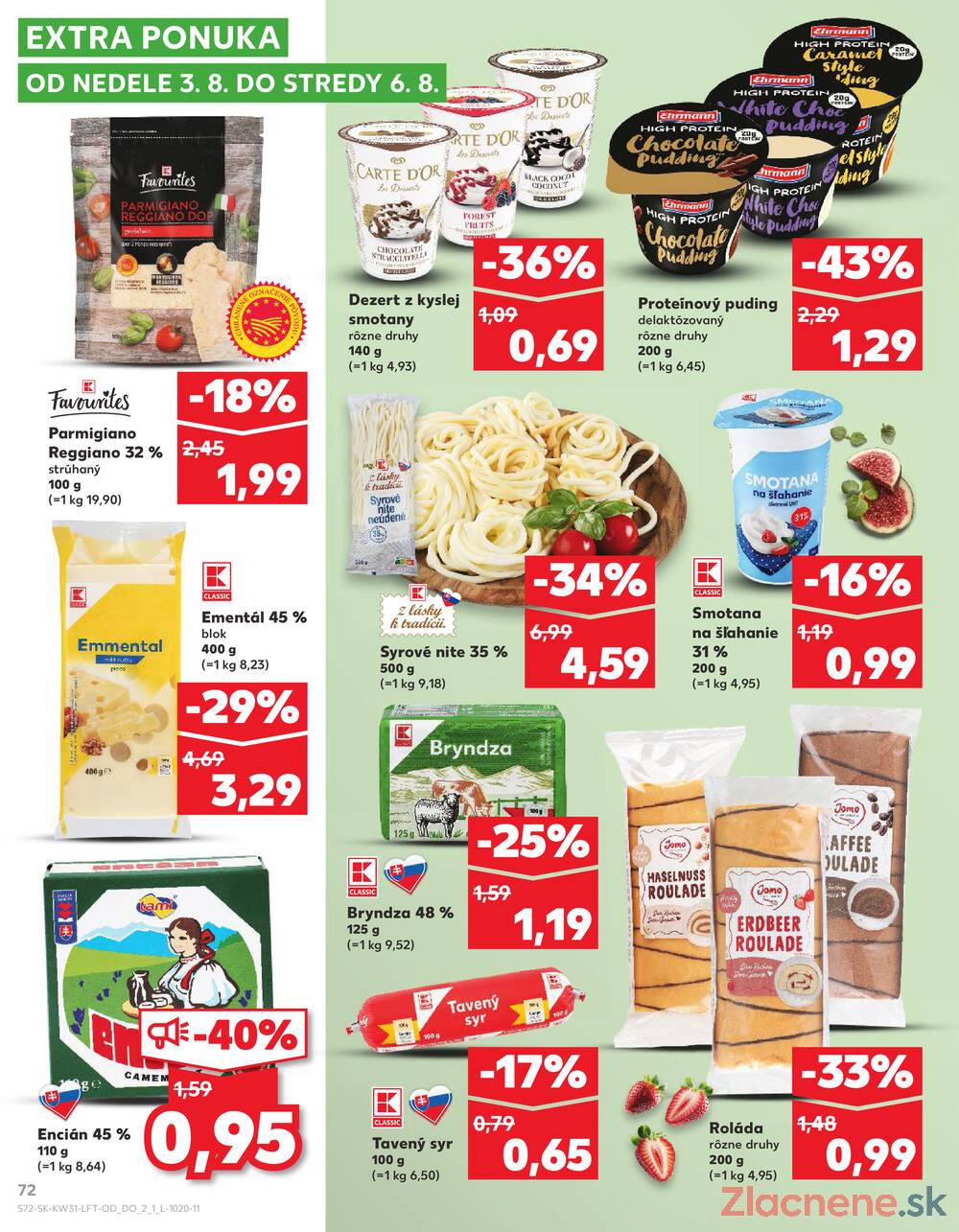 Leták Kaufland - Kaufland 31.7. - 6.8. - Kaufland Košice - Popradská  - strana 72