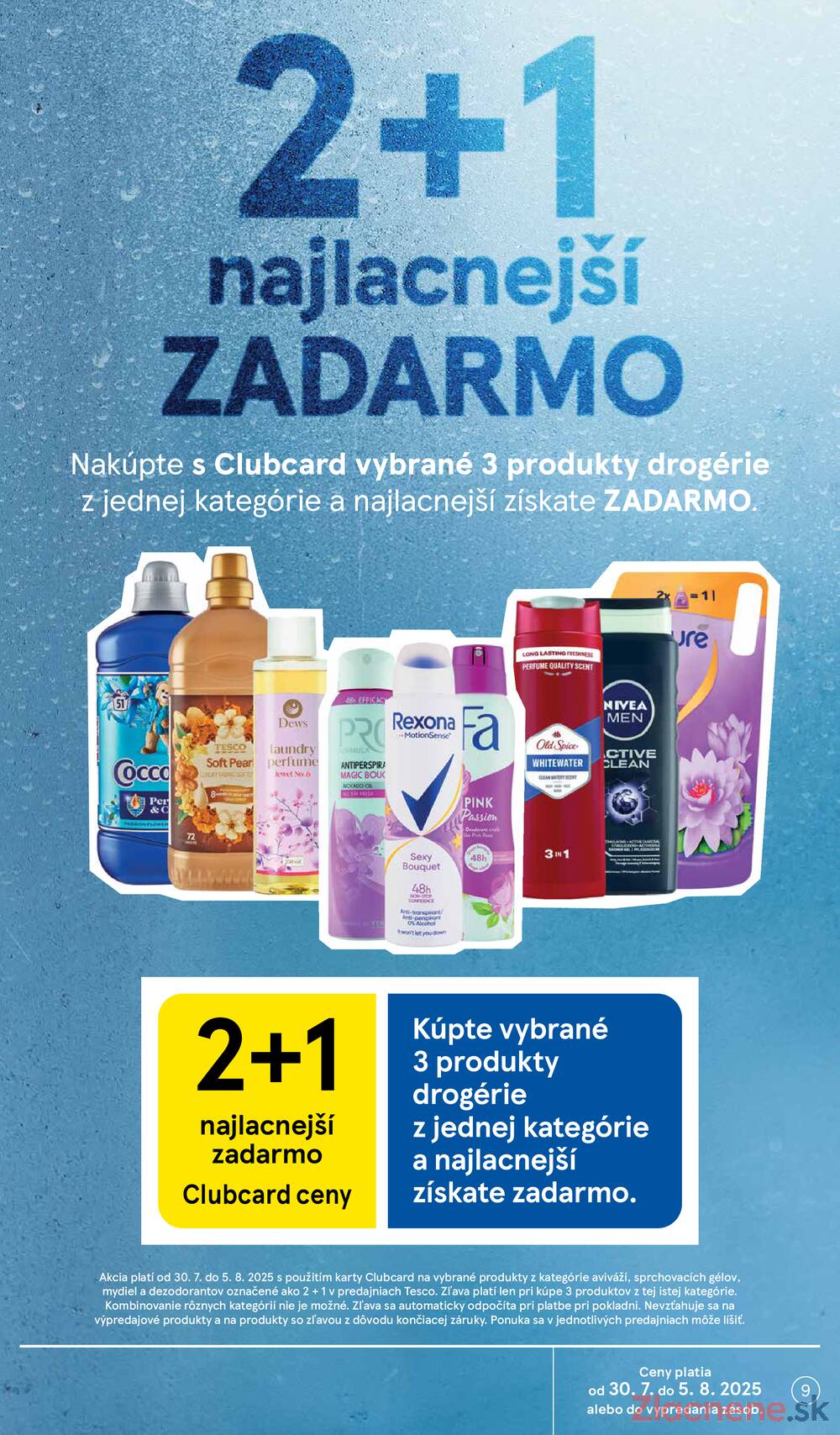 Leták Tesco - Tesco supermarkety od 30.7. do 5.8.2025 - strana 9