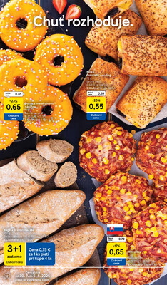 Tesco supermarkety od 30.7. do 5.8.2025