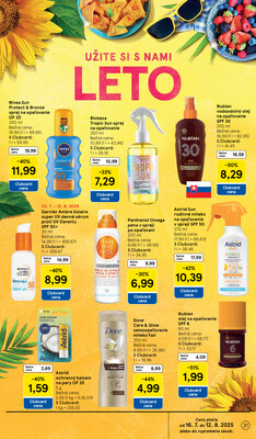 Tesco supermarkety od 30.7. do 5.8.2025