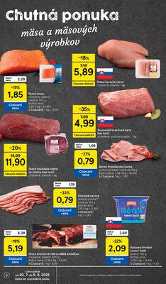 Tesco malé hypermarkety od 30.7. do 5.8.2025