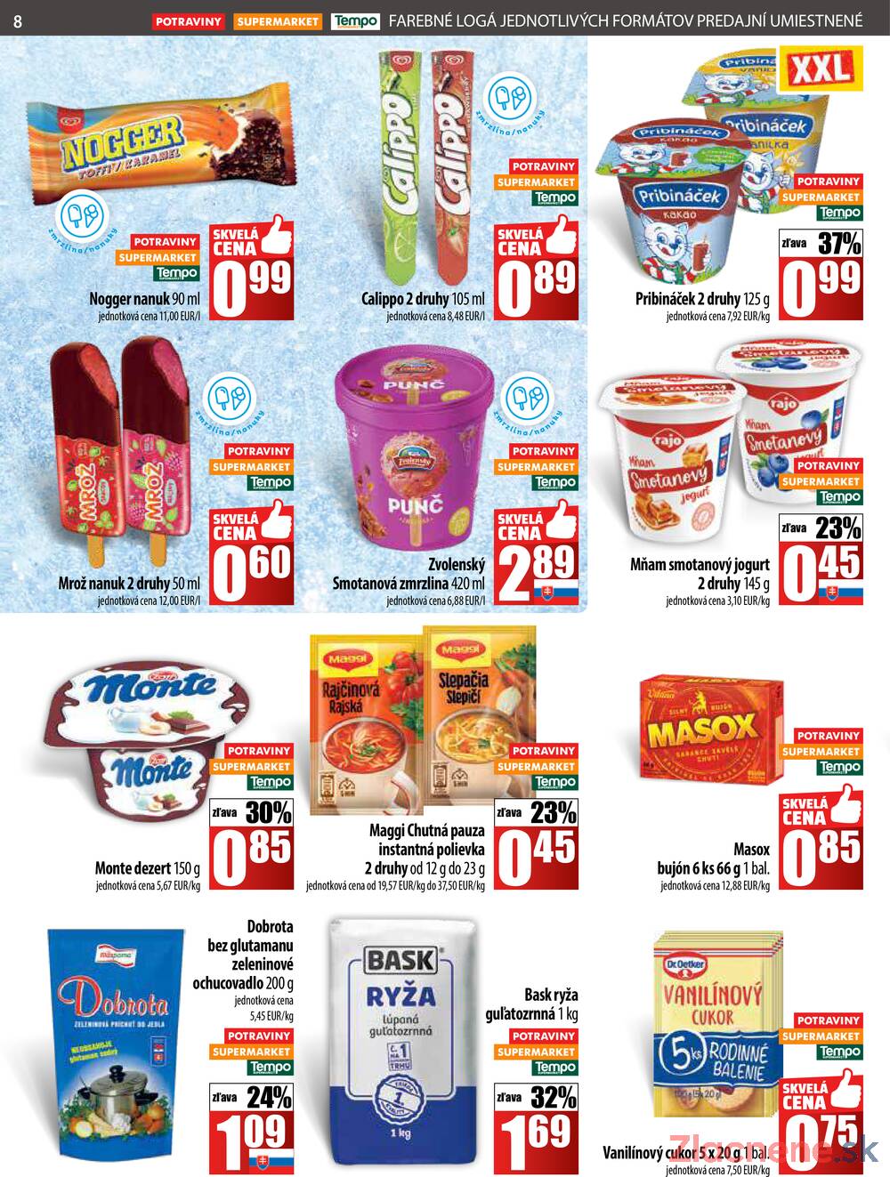 Leták COOP Jednota Slovensko - COOP do 6.8. - strana 8
