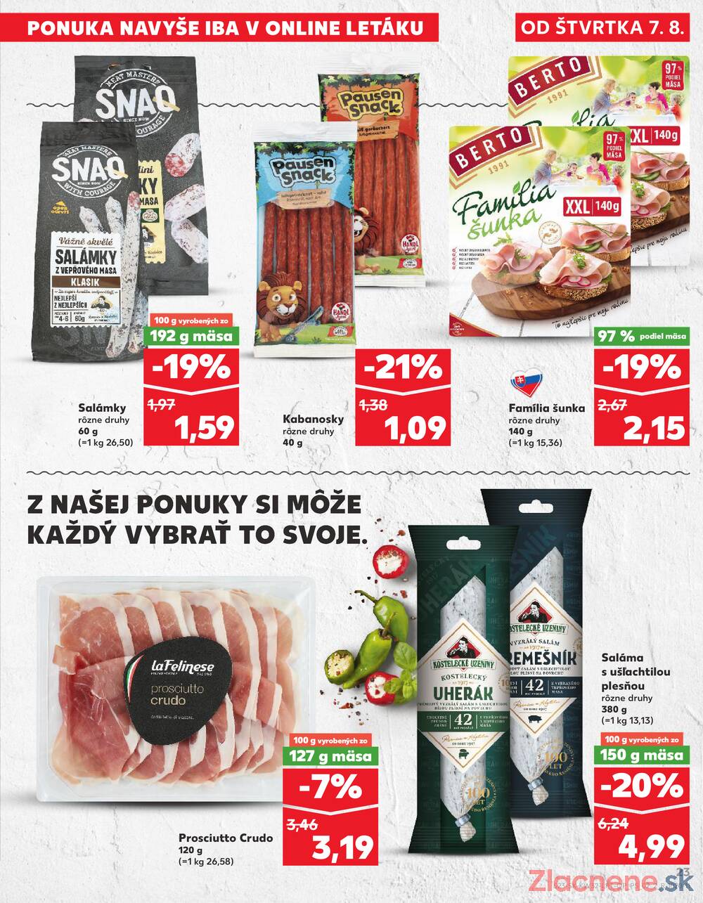Leták Kaufland - Kaufland 7.8. - 13.8. - Kaufland Brezno - strana 23