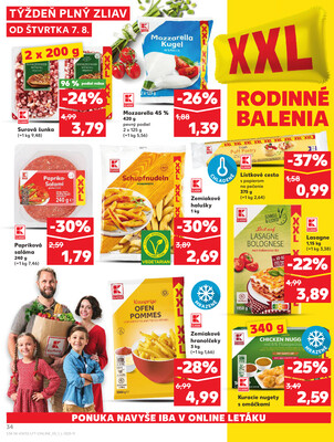 Kaufland 7.8. - 13.8. - Kaufland Michalovce