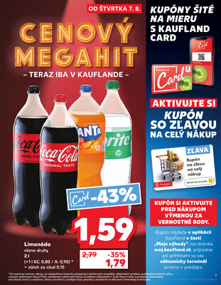 Kaufland 7.8. - 13.8. - Kaufland Dubnica nad Váhom