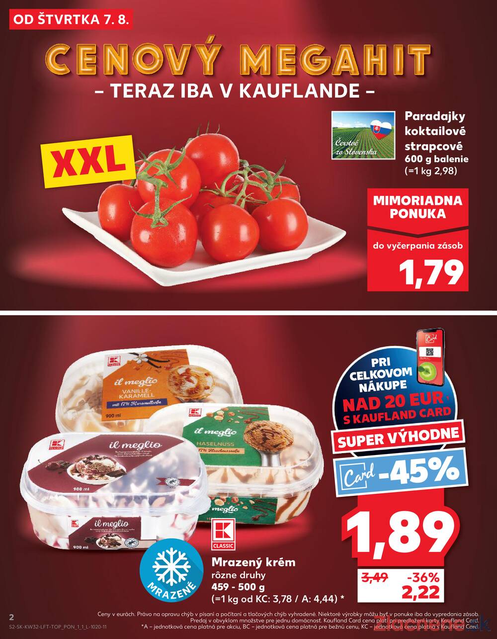 Leták Kaufland - Kaufland 7.8. - 13.8. - Kaufland Trebišov - strana 2