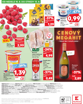 Kaufland 7.8. - 13.8. - Kaufland Trebišov