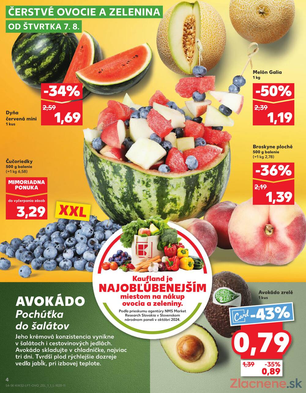 Leták Kaufland - Kaufland 7.8. - 13.8. - Kaufland Hlohovec - strana 4