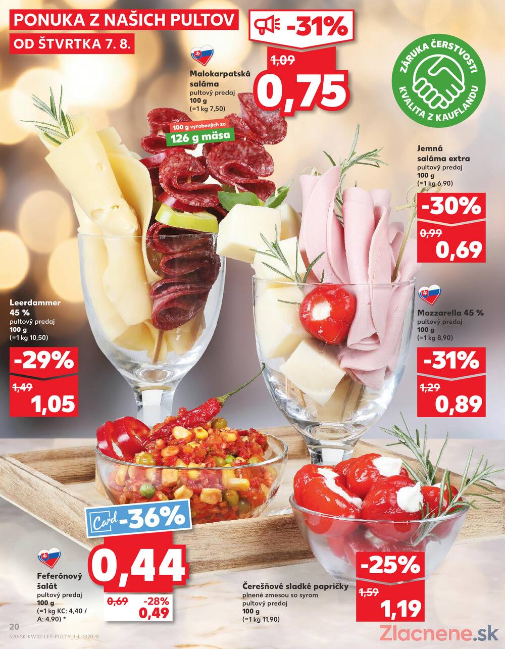 Leták Kaufland - Kaufland 7.8. - 13.8. - Kaufland Hlohovec - strana 20
