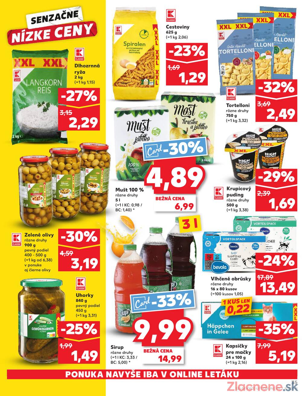 Leták Kaufland - Kaufland 7.8. - 13.8. - Kaufland Hlohovec - strana 35