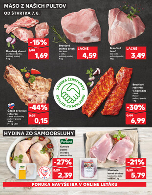 Kaufland 7.8. - 13.8. - Kaufland - Pezinok-Grinava