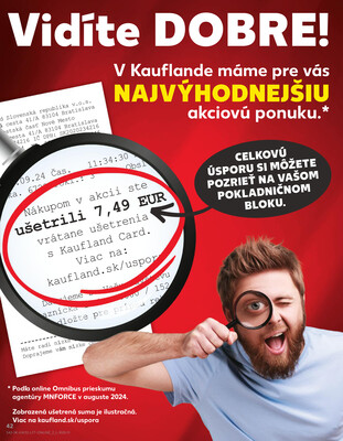 Kaufland 7.8. - 13.8. - Kaufland - Pezinok-Grinava
