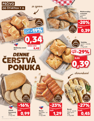 Kaufland 7.8. - 13.8. - Kaufland Prievidza (Necpaly)