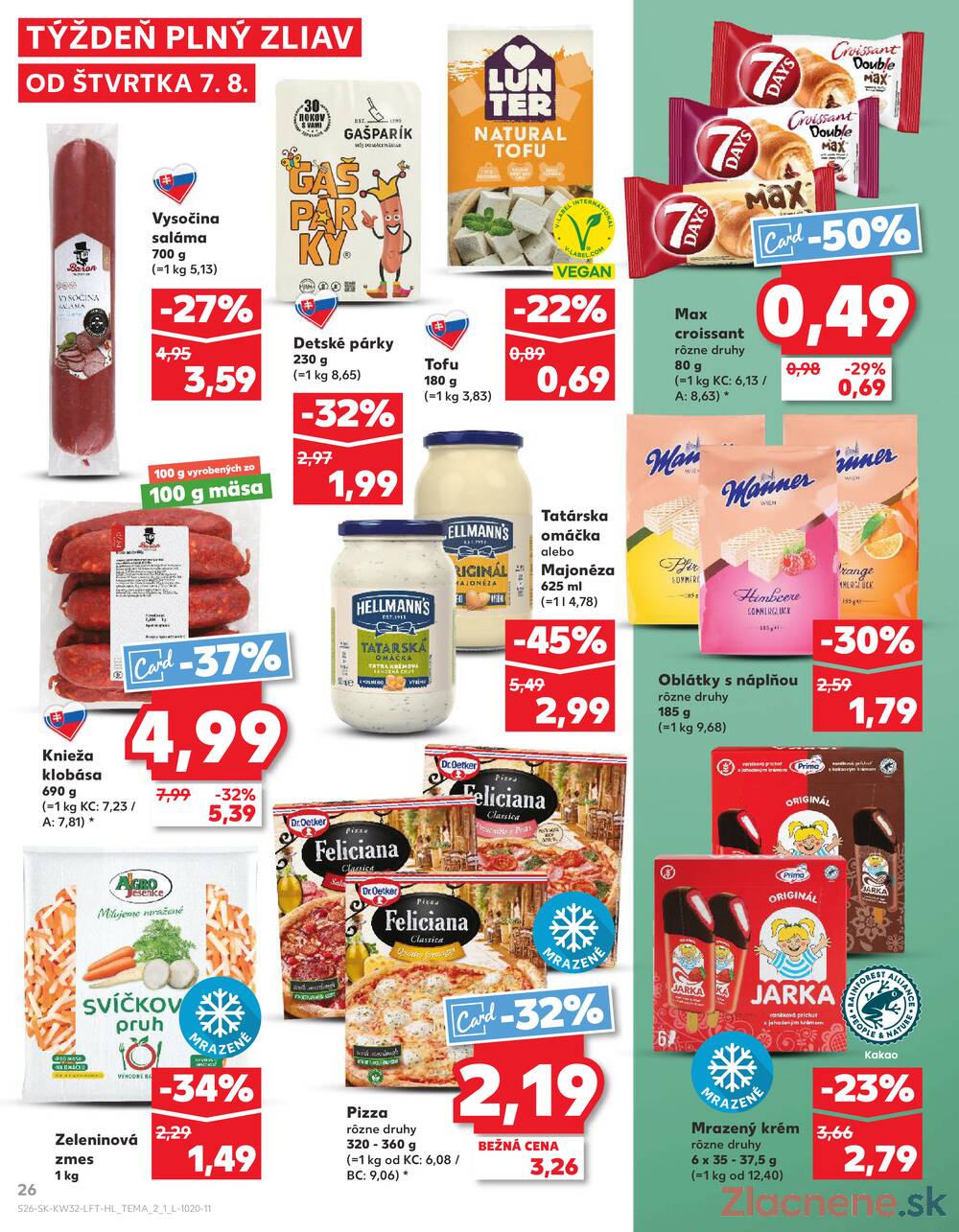 Leták Kaufland - Kaufland 7.8. - 13.8. - Kaufland Bratislava - Petržalka - strana 26