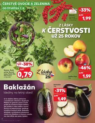 Kaufland 7.8. - 13.8. - Kaufland Komárno