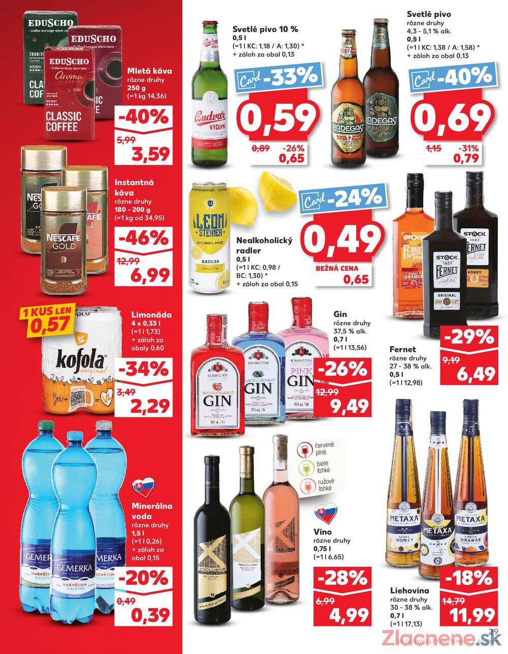 Leták Kaufland - Kaufland 7.8. - 13.8. - Kaufland Topoľčany - strana 29