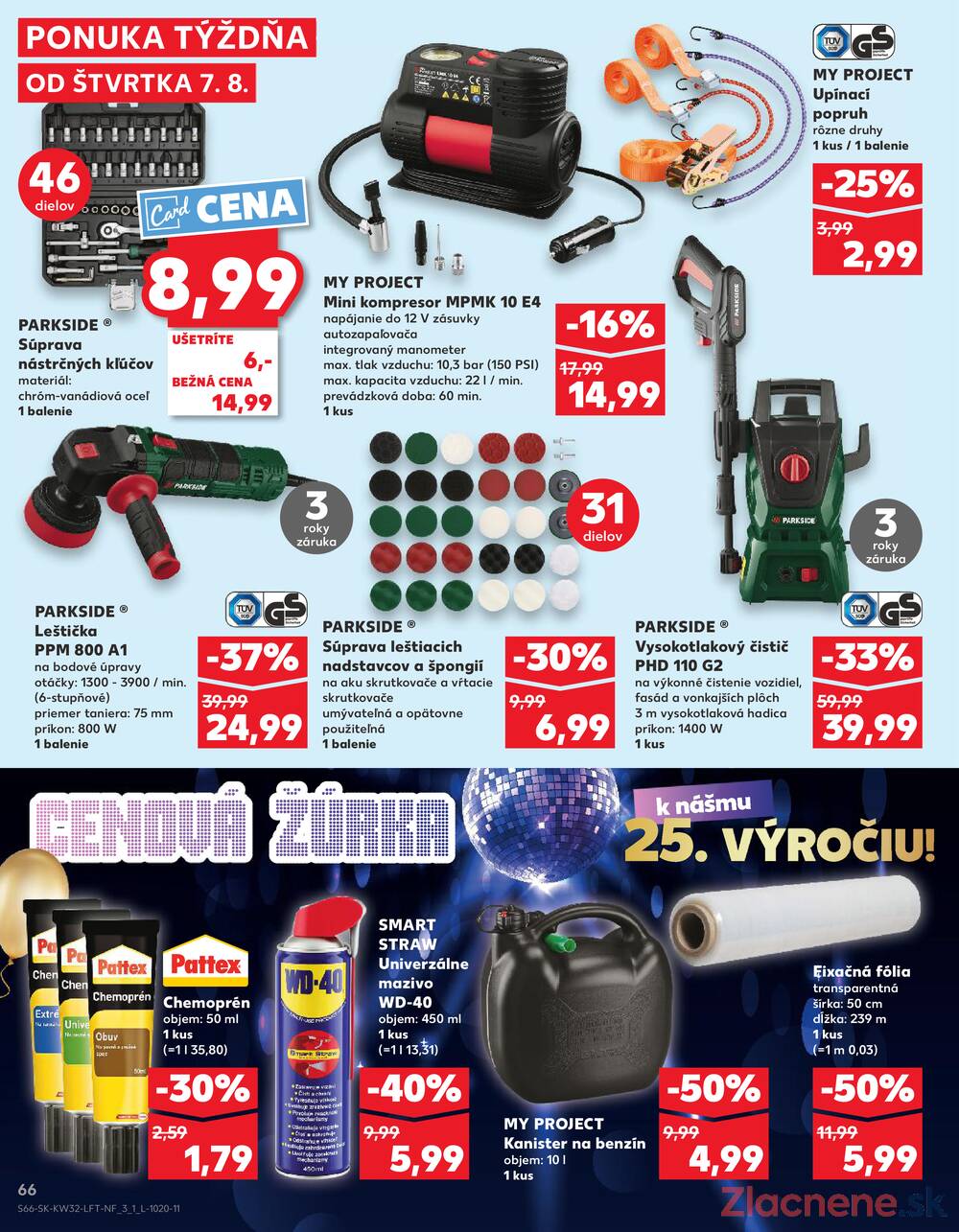 Leták Kaufland - Kaufland 7.8. - 13.8. - Kaufland Topoľčany - strana 66
