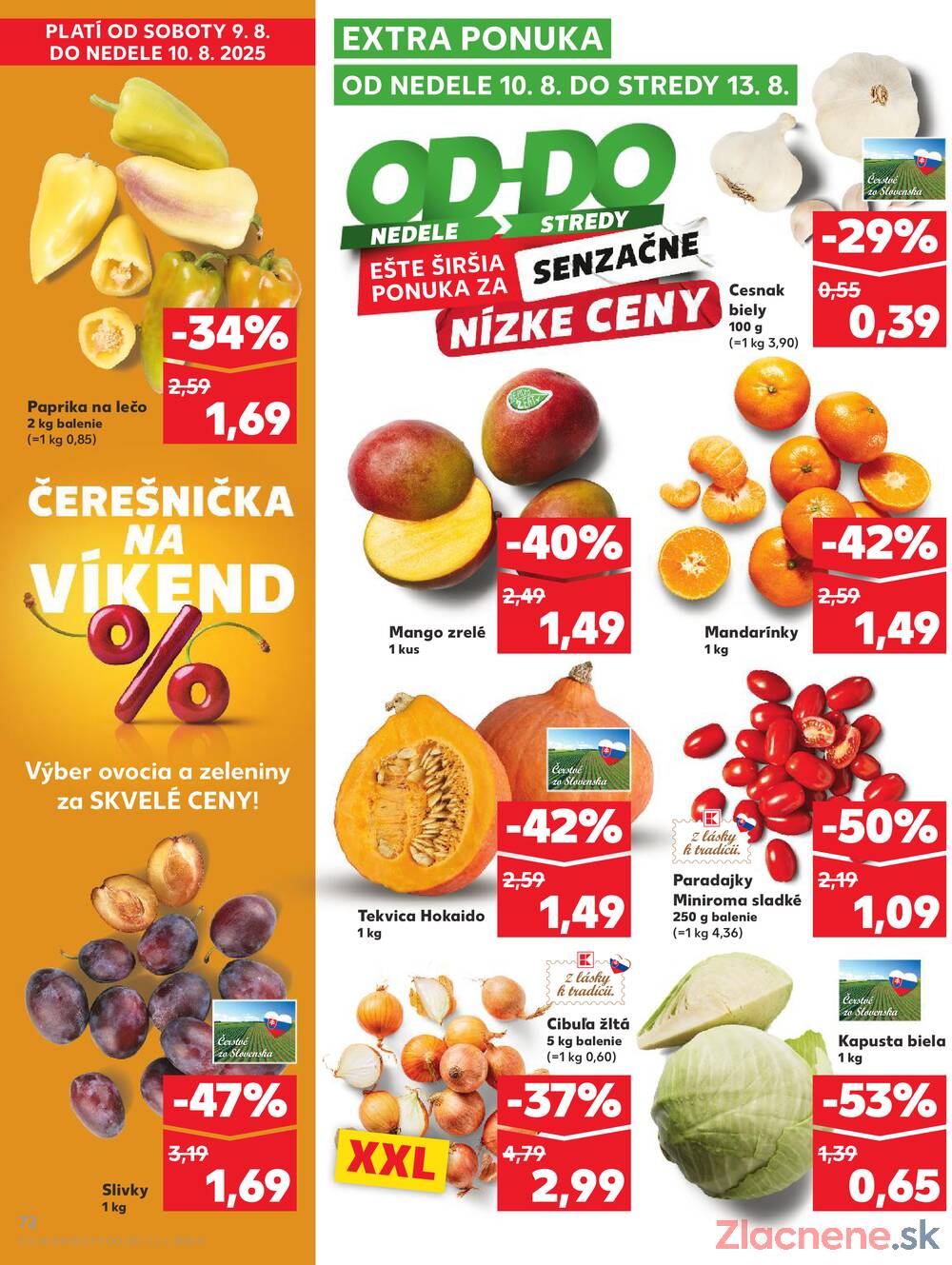 Leták Kaufland - Kaufland 7.8. - 13.8. - Kaufland Topoľčany - strana 72