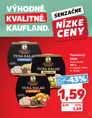 Kaufland 7.8. - 13.8. - Kaufland Čadca