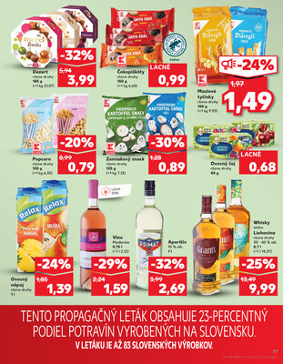 Kaufland 7.8. - 13.8. - Kaufland Šamorín-Mliečno - Krajinská cesta
