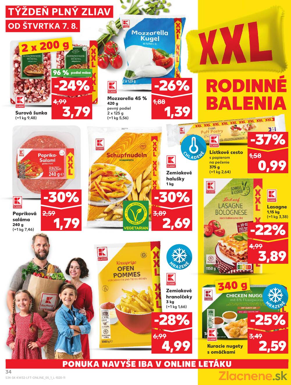 Leták Kaufland - Kaufland 7.8. - 13.8. - Kaufland Poprad - Moyzesova - strana 34
