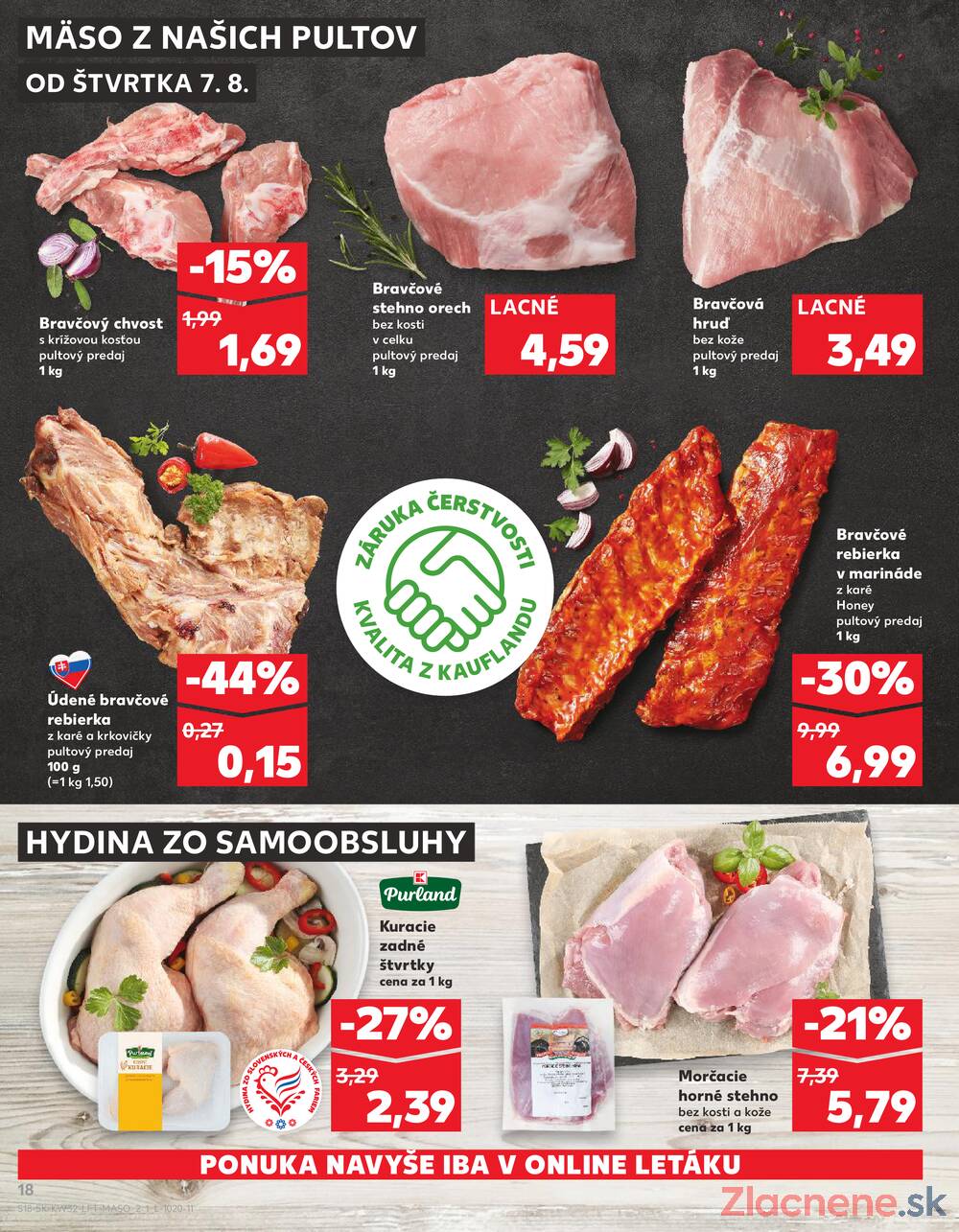 Leták Kaufland - Kaufland 7.8. - 13.8. - Kaufland Skalica - Mallého - strana 18