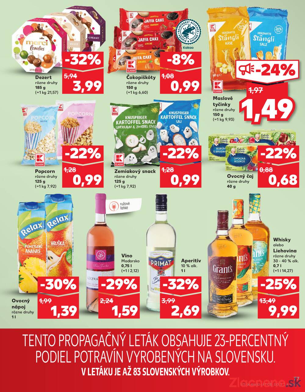 Leták Kaufland - Kaufland 7.8. - 13.8. - Kaufland Skalica - Mallého - strana 77