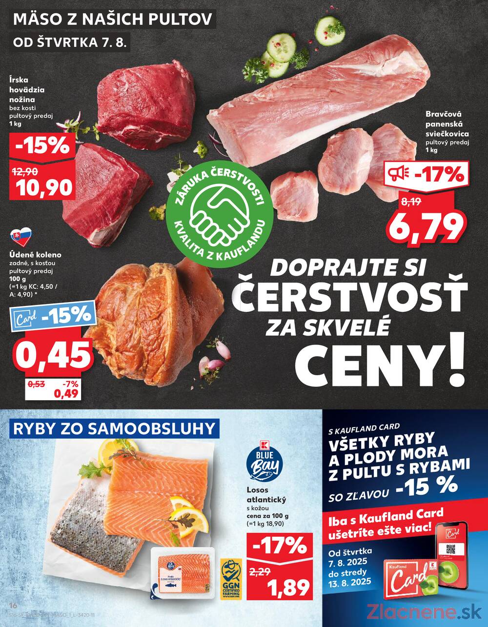 Leták Kaufland - Kaufland 7.8. - 13.8. - Kaufland Nové Zámky - strana 16