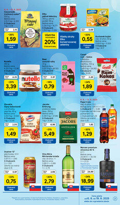 Tesco supermarkety od 6.8. do 12.8.2025