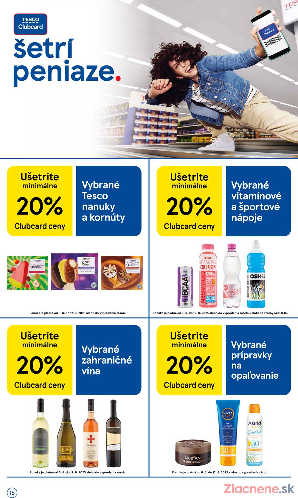 Leták Tesco - Tesco malé hypermarkety od 6.8. do 12.8.2025 - strana 18