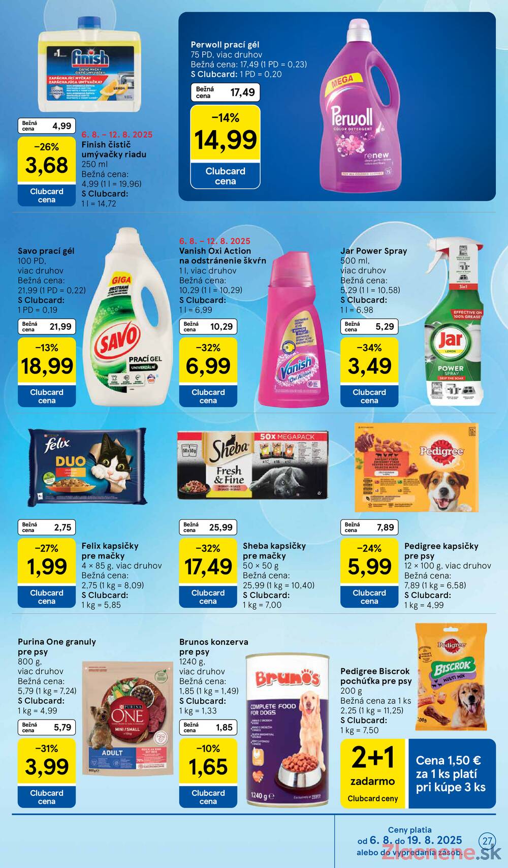 Leták Tesco - Tesco malé hypermarkety od 6.8. do 12.8.2025 - strana 27 Leták Tesco - Tesco malé hypermarkety od 6.8. do 12.8.2025 - strana 27