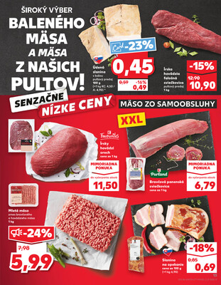 Kaufland 14.8. - 20.8. - Kaufland Brezno