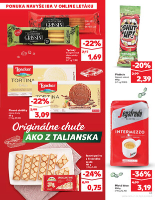 Kaufland 14.8. - 20.8. - Kaufland Brezno