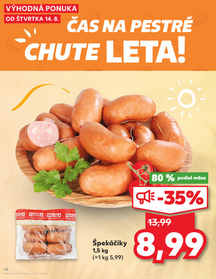 Kaufland 14.8. - 20.8. - Kaufland Brezno