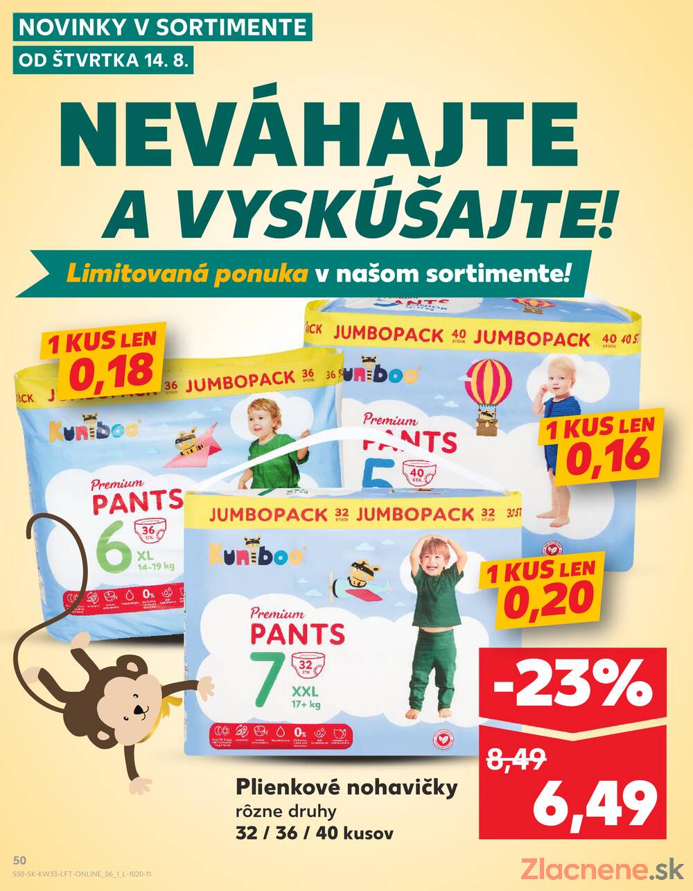 Leták Kaufland - Kaufland 14.8. - 20.8. - Kaufland Dubnica nad Váhom - strana 50