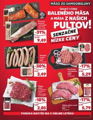 Kaufland 14.8. - 20.8. - Kaufland Rimavská Sobota