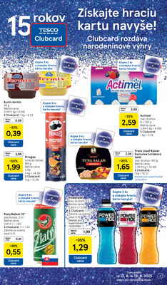 Tesco supermarkety od 13.8. do 19.8.2025